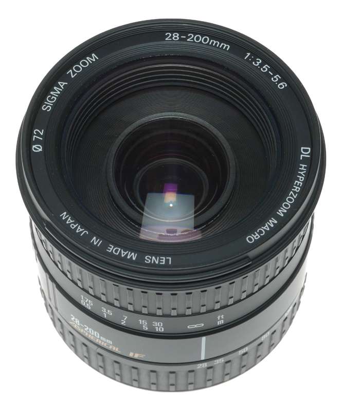 Sigma 28 - 200mm f/3.5 - 5.6 DL Hyperzoom Macro Lens,