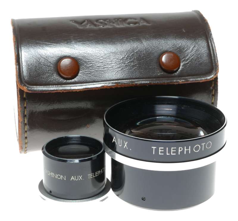 Yashica Yashinon Telephoto Lens Viewer Japanese Auxiliary