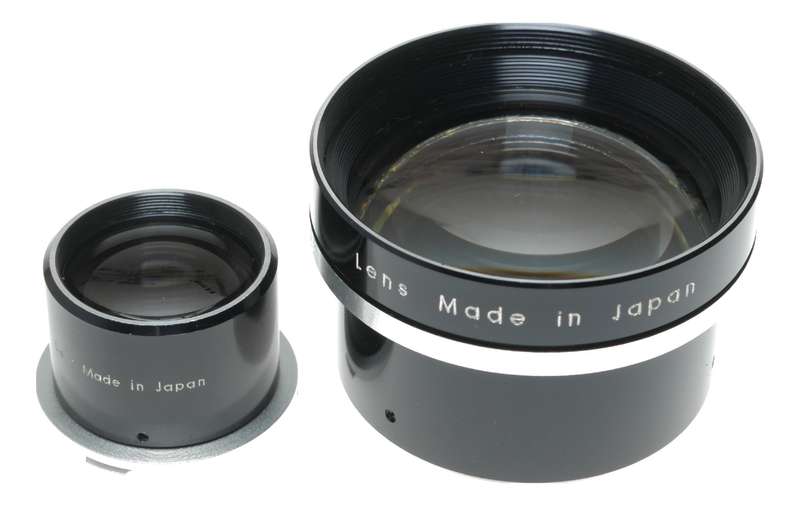Yashica Yashinon Telephoto Lens Viewer Japanese Auxiliary