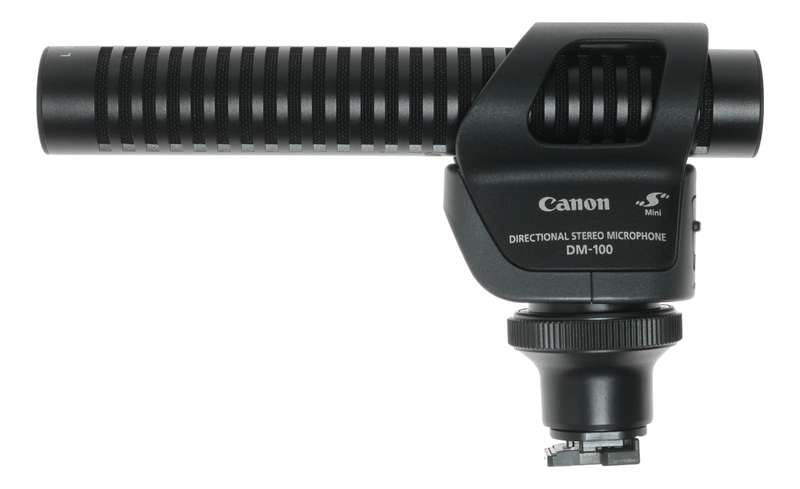 Canon DM-100 Directional Stereo Microphone for Cameras