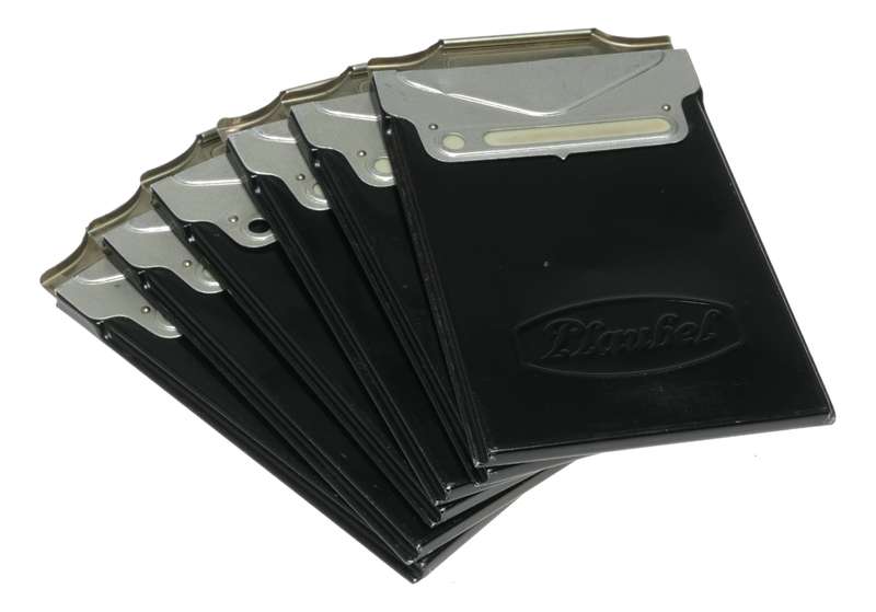 Set of 6 Plaubel 6x6cm Film Holders