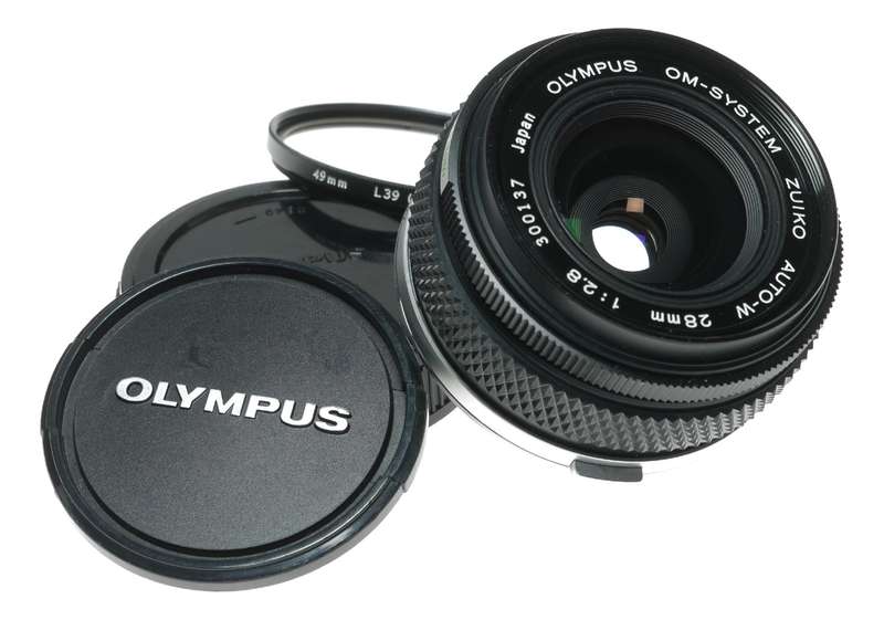 Olympus OM-System Zuiko Auto-W 28mm f/2.8 Lens from Japan