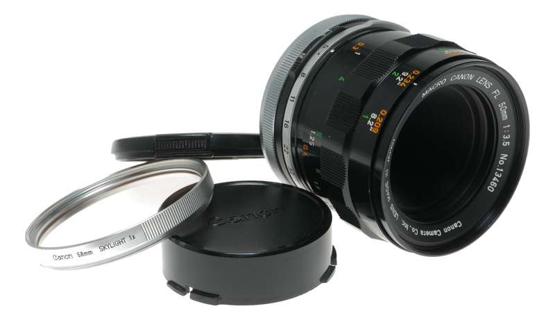 Canon FL 50mm f/3.5 Macro Lens Made in Japan