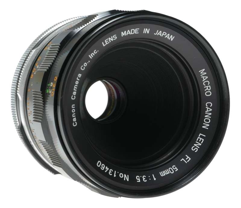 Canon FL 50mm f/3.5 Macro Lens Made in Japan