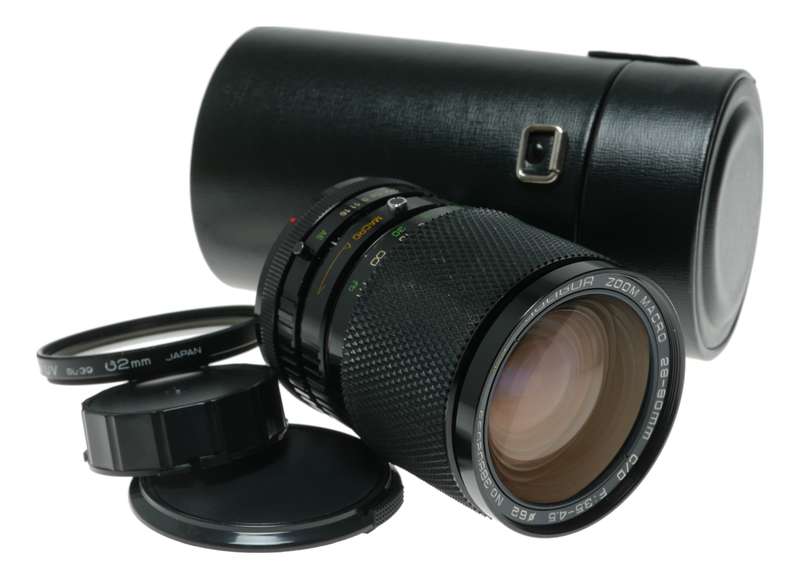 Soligor 28-80mm f/3.5-4.5 Macro Zoom Lens for Canon FD Mount