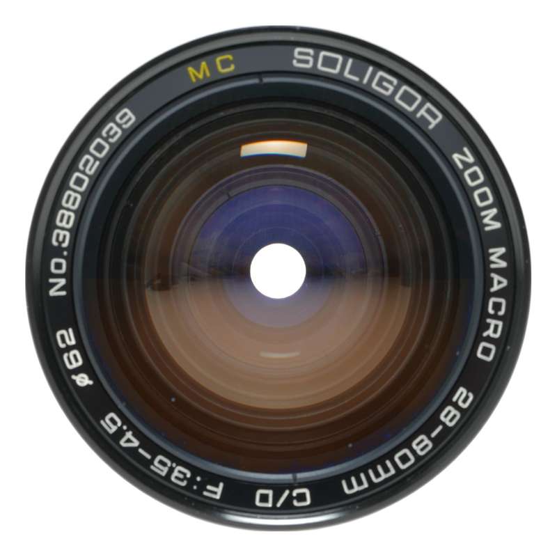 Soligor 28-80mm f/3.5-4.5 Macro Zoom Lens for Canon FD Mount