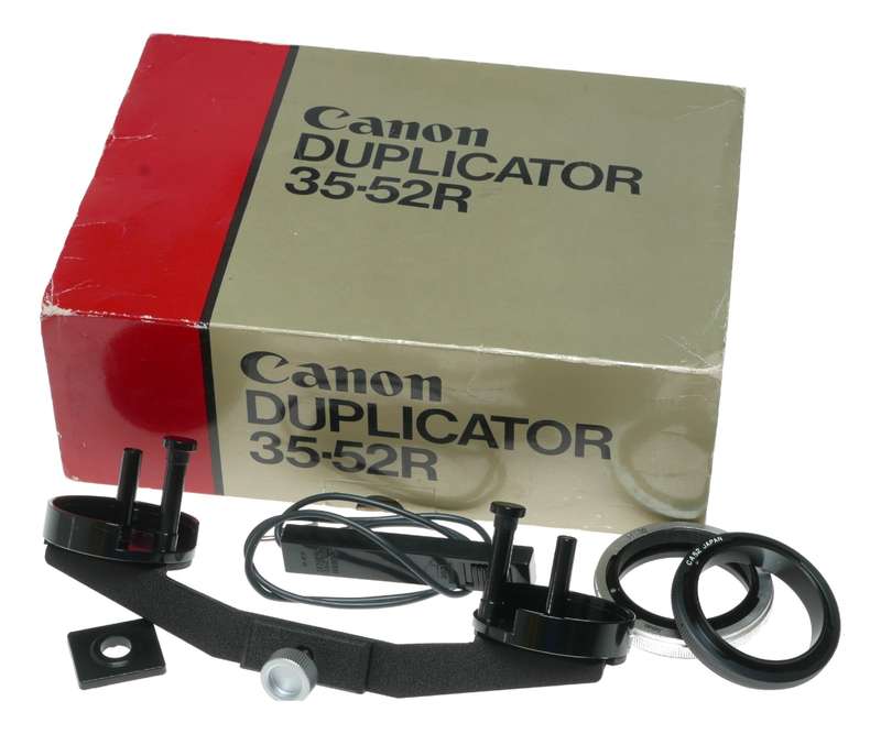 Canon 35-52R Roll Film Duplicator Stage Camera Made in Japan