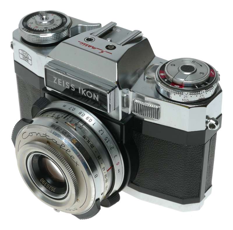Zeiss Ikon Contaflex Camera Carl Zeiss Tessar 2.8/50 Lens,