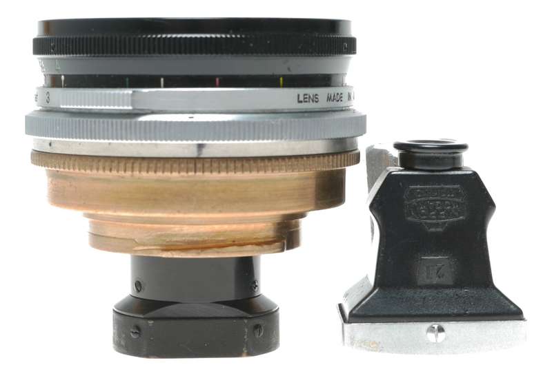 Nikon Nikkor-O 2.1cm f/4 Lens with View Finder Made in Japan