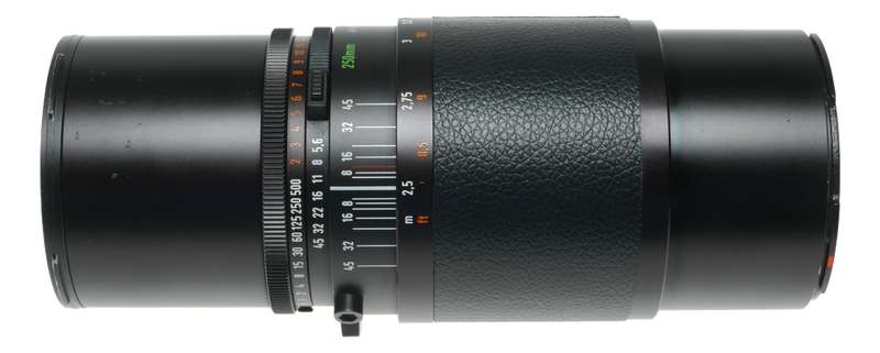 Carl Zeiss Sonnar 250mm f/5.6 Lens for Hasselblad Camera