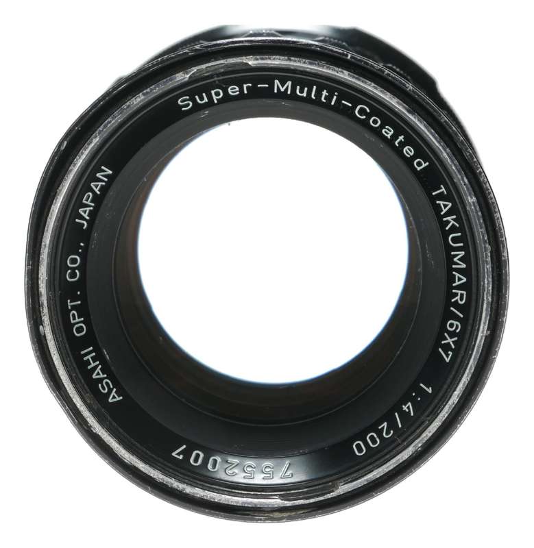 Asahi Opt. Co. Super-Multi-Coated Takumar 200mm f/4 SLR Lens
