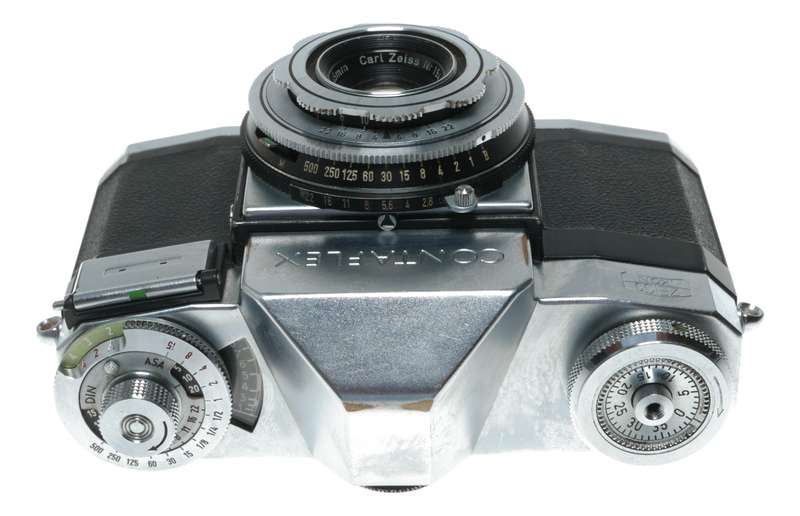 Zeiss Ikon Contaflex SLR Camera Carl Zeiss Tessar 45mm
