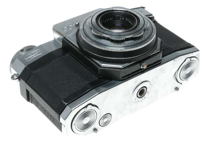 Zeiss Ikon Contaflex SLR Camera Carl Zeiss Tessar 45mm