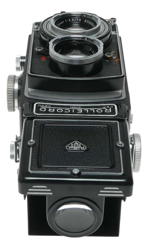 Rollei Rolleicord TLR Camera Schneider Xenar 75mm f/3.5 Lens