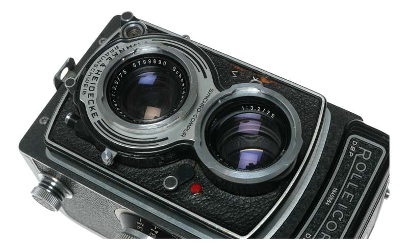 Rollei Rolleicord TLR Camera Schneider Xenar 75mm f/3.5 Lens