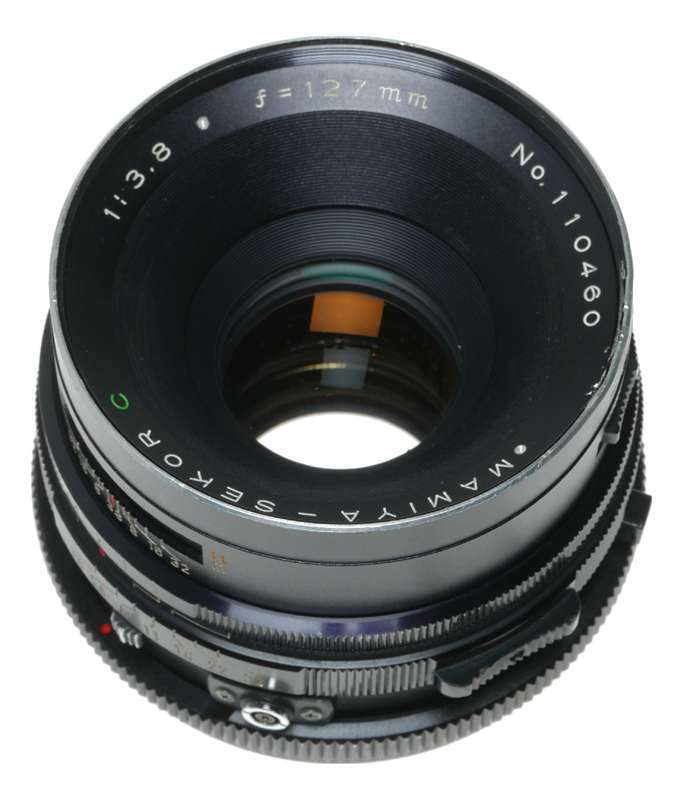 Mamiya-Sekor C 127mm f/3.8 RB67 Medium Format Camera Lens