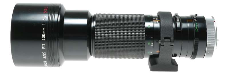 Canon FD 400mm f/4.5 SSC Lens FD Mount Made in Japan