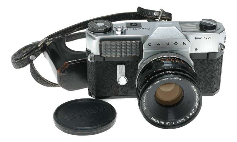 Canonflex SLR Camera with Super-Canomatic 50mm f/1.8 Lens