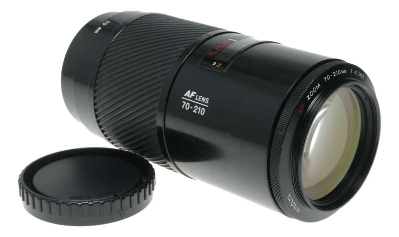 Minolta AF Zoom 70-210mm f/4 Macro Lens Made in Japan