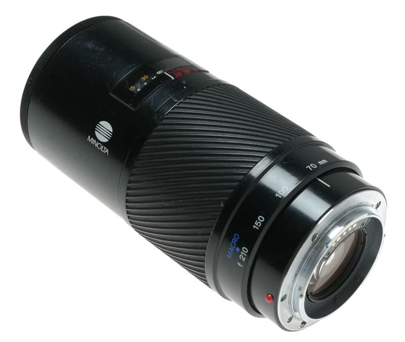 Minolta AF Zoom 70-210mm f/4 Macro Lens Made in Japan