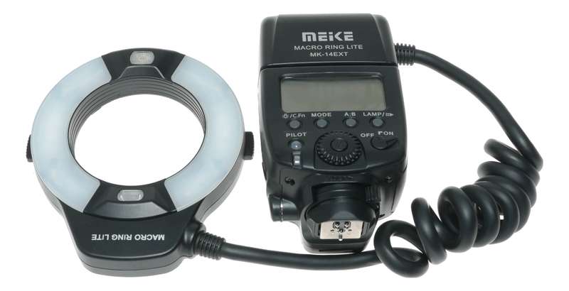 Meike MK-14EXT Macro Ring Lite Flash for Camera Photography