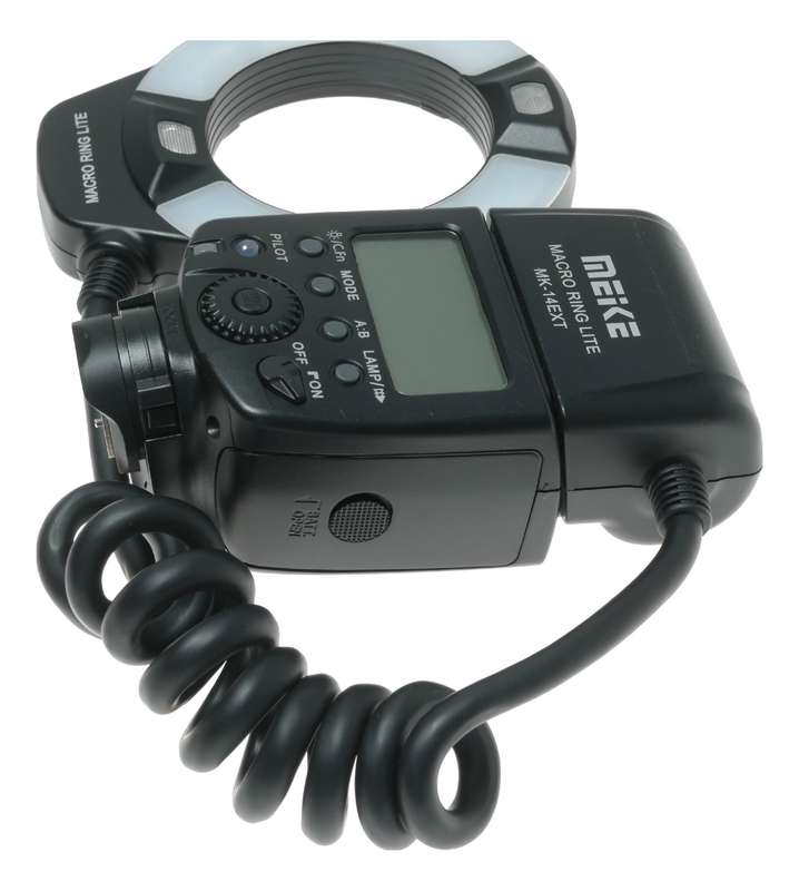 Meike MK-14EXT Macro Ring Lite Flash for Camera Photography