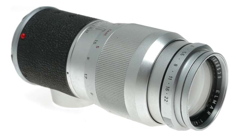 Leica Leitz Wetzlar Elmar 135mm f/3.5 tele lens Leica M