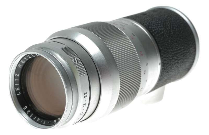 Leica Leitz Wetzlar Elmar 135mm f/3.5 tele lens Leica M