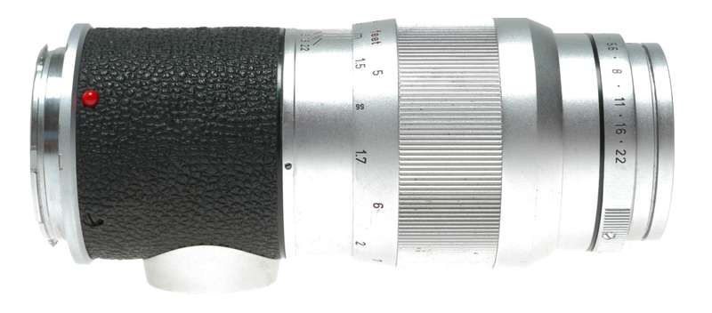 Leica Leitz Wetzlar Elmar 135mm f/3.5 tele lens Leica M