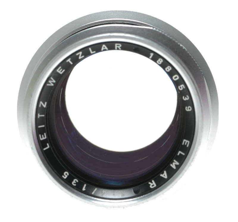 Leica Leitz Wetzlar Elmar 135mm f/3.5 tele lens Leica M