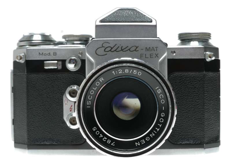 Edixa - Mat Reflex SLR Camera Edixa - ISCOLOR 50mm f/2.8