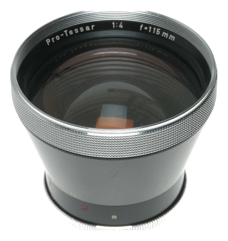 Carl Zeiss Pro-Tessar 115mm f/4 Camera Lens