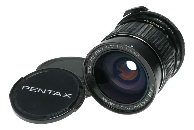 Pentax SMC Pentax-6x7 55mm f/4 Medium Format Camera Lens