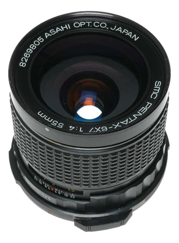 Pentax SMC Pentax-6x7 55mm f/4 Medium Format Camera Lens