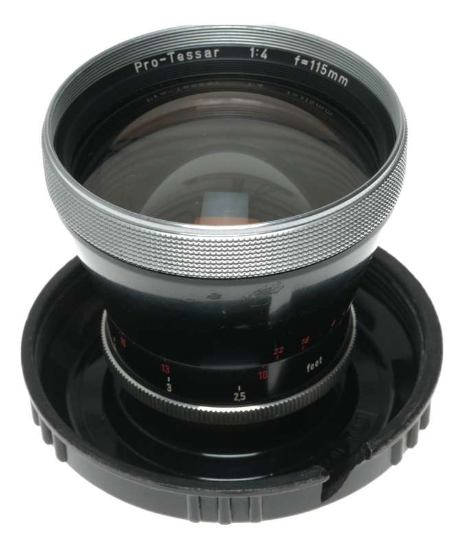 Carl Zeiss Pro-Tessar 115mm f/4 Lens Made in Germany