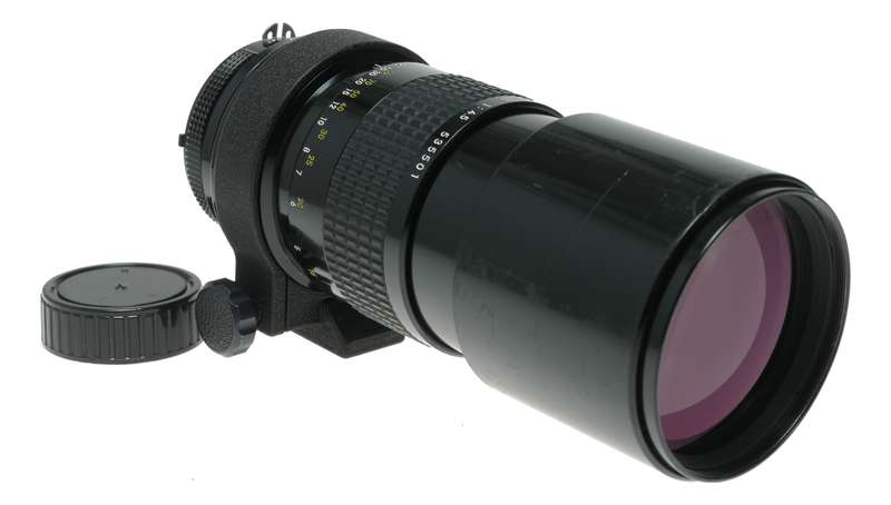 Nikon Nikkor 300mm f/4.5 Manual Focus Telephoto Lens