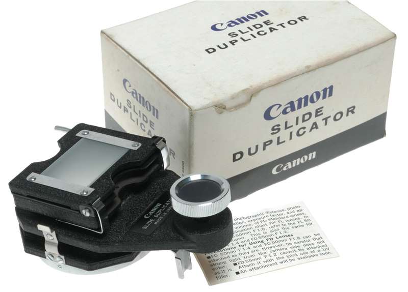 Canon Slide Duplicator Attachment for Film Photography Japan