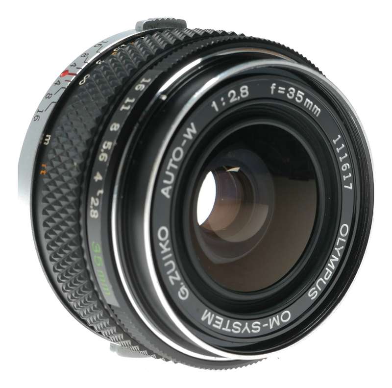 Olympus OM-System G.Zuiko Auto-W 35mm f/2.8 Lens