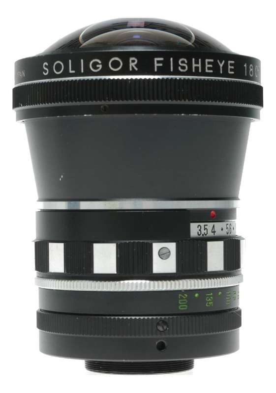 Soligor 180° Fisheye Auxiliary Lens Japanese Optical