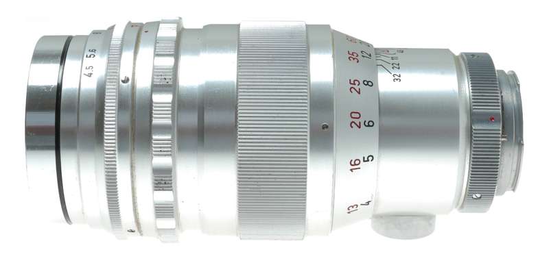 Steinheil Tele - Quinar 200mm f/4.5 Telephoto Lens from