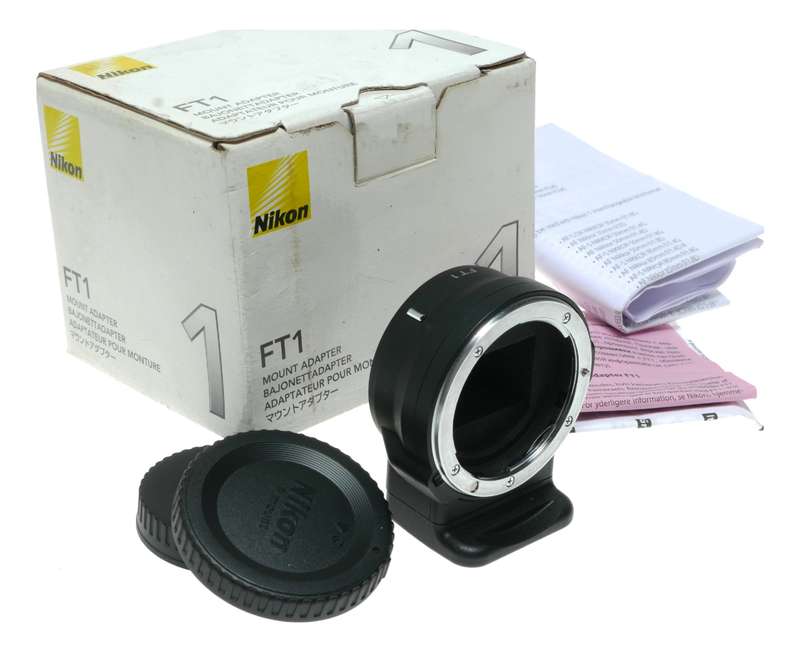 Nikon FT1 Mount Adapter for Nikon 1 Series Cameras