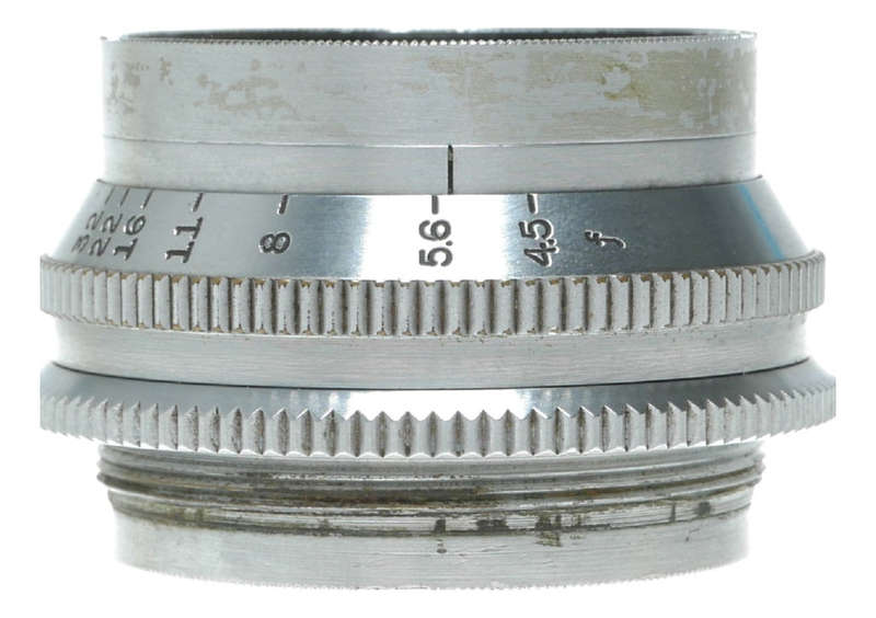 Wollensak 135mm f/4.5 Raptar Enlarging Lens, Chrome