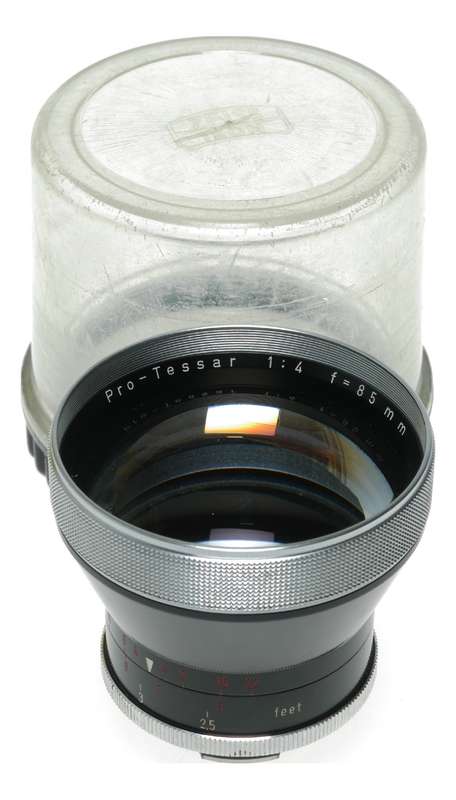 Carl Zeiss Tele - Pro - Tessar 85mm f/4 Camera Lens Made