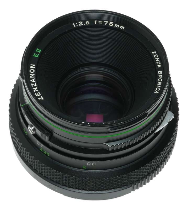 Zenza Bronica Zenzanon 75mm f/2.8 Medium Format Camera Lens