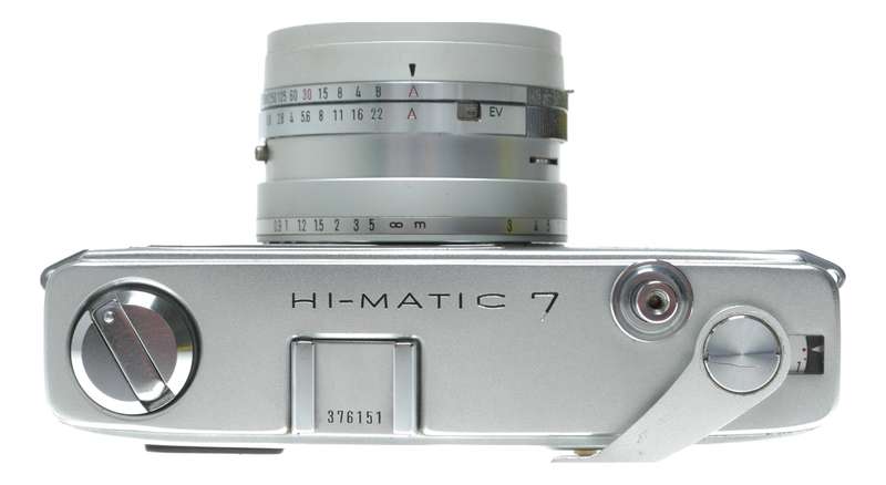 Minolta Hi - Matic 7 Rangefinder Camera Minolta Rokkor 45mm