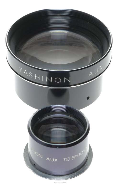 Yashica Yashinon-AUX Telephoto Lens Set with Caps