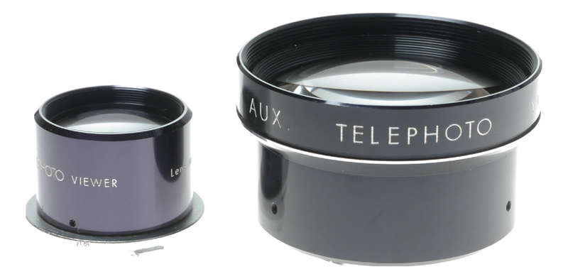 Yashica Yashinon-AUX Telephoto Lens Set with Caps