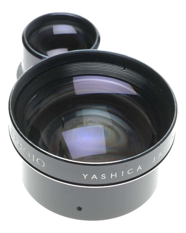 Yashica Yashinon-AUX Telephoto Lens Set with Caps