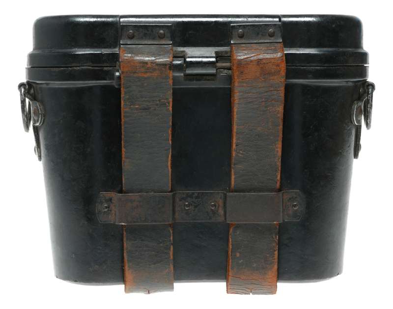 WWII German Military Binocular Case - Original Leather Strap
