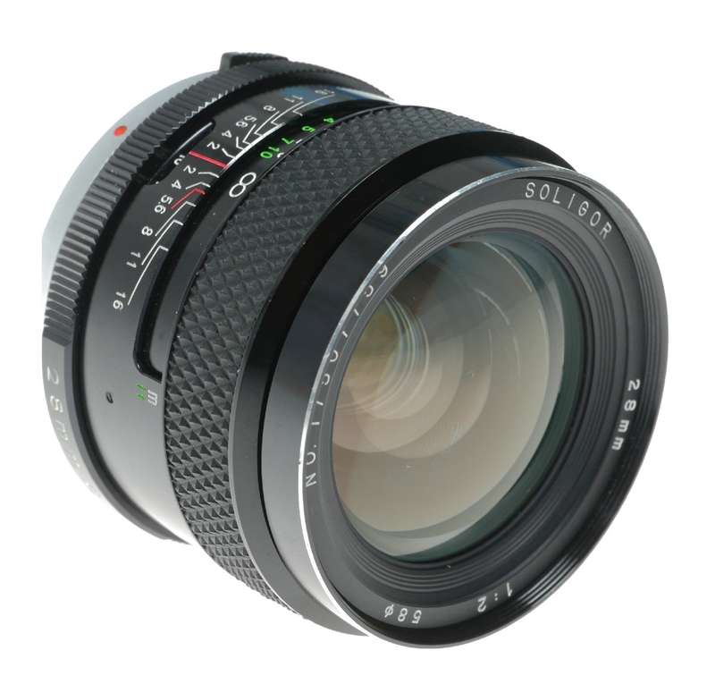 Soligor 28mm f/2 Prime Lens Made in Japan